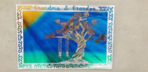 Grandma and Grandpa sign